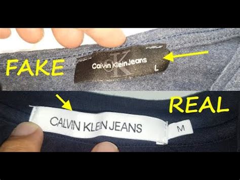 calvin klein shirt counterfeit